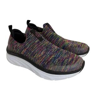 Skecher - D'Lux Walker Shoes Slip On Sneakers - Rainbow Sky- Women's Size 11